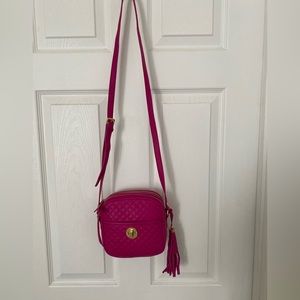 Isaac Mizrahi Leather Camera Bag